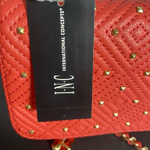 I.N.C. International Concepts Double Crossbody, Orange - Picture 6 of 9